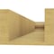 Ekena Millwork 6in. W x 4in. H x 28in. L Asheboro Woodgrain TimberThane Rafter Tail, Primed Tan RFTUR06X04X28ASHRCPR - alternate 2